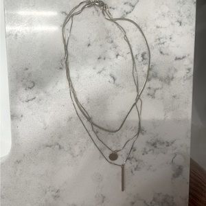 gold layered necklace